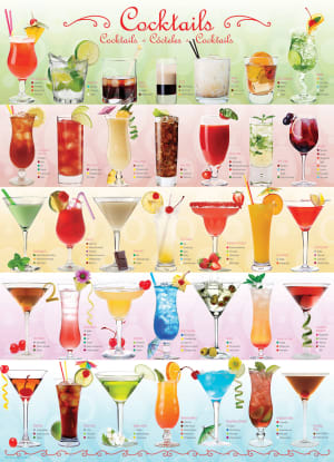 Cocktails Drinks & Adult Beverage By Eurographics