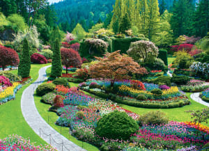 Sunken Garden (Butchart Gardens) Canada By Eurographics
