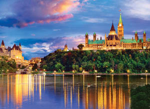 Ottawa - Parliament Hill Lakes & Rivers By Eurographics