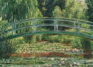 The Japanese Footbridge Impressionism & Post-Impressionism By Eurographics