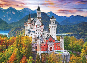 Neuschwanstein Castle Sunrise & Sunset By Eurographics