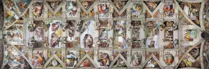 The Sistine Chapel Ceiling Landmarks & Monuments By Eurographics