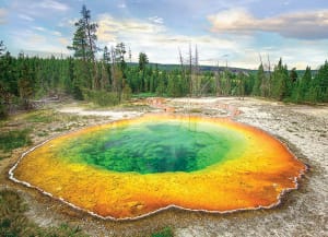 Morning Glory Pool National Parks By Eurographics