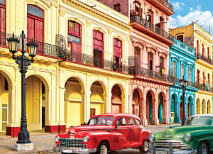 La Havana, Cuba Car By Eurographics