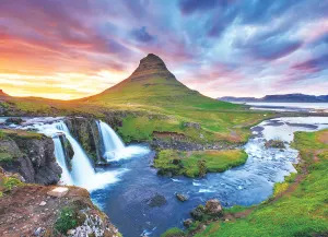 Iceland Waterfall By Eurographics