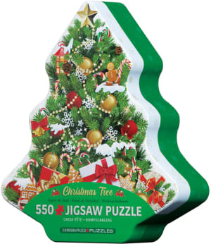 Christmas Tree Tin Christmas By Eurographics