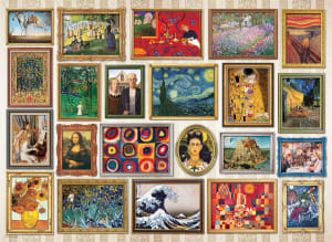 Masterpieces Collage By Eurographics