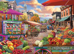 Main Street Market Shopping By Eurographics