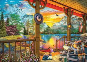 Early Morning Fishing Sunrise & Sunset By Eurographics