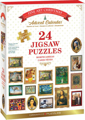 Advent Calendar - Fine Art Masterpieces Christmas By Eurographics