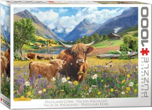 Highland Cows Farm Animal By Eurographics