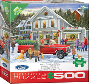 Ford - Christmas Pickup Truck Christmas By Eurographics