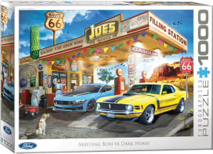 Ford - Mustang Boss vs Dark Horse Nostalgic & Retro By Eurographics