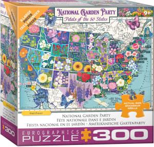 National Garden Party Maps & Geography By Eurographics