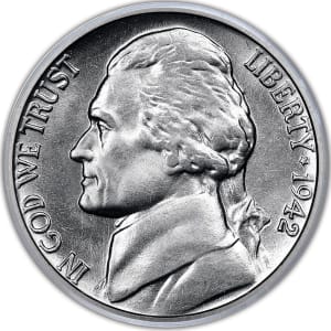 Jefferson Nickel MiniPix&reg; Puzzle United States By Pigment & Hue