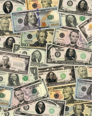 Banknotes of the United States United States By Pigment & Hue
