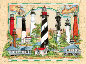 Florida Lighthouse Lighthouse By Heritage Puzzles
