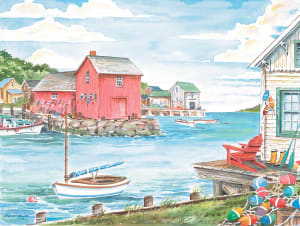 Harborside Beach & Ocean By Heritage Puzzles