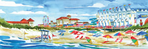 Boardwalk Beach Beach & Ocean By Heritage Puzzles