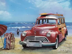 Surfin' USA Beach & Ocean By Heritage Puzzles