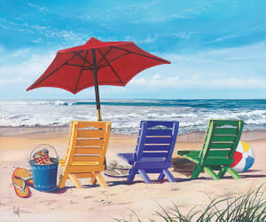 Beachy Keen Beach & Ocean By Heritage Puzzles