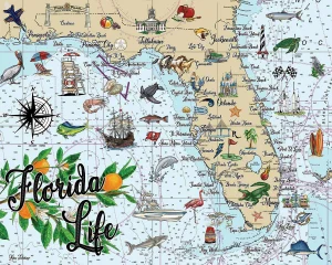 Florida Life Beach & Ocean By Heritage Puzzles