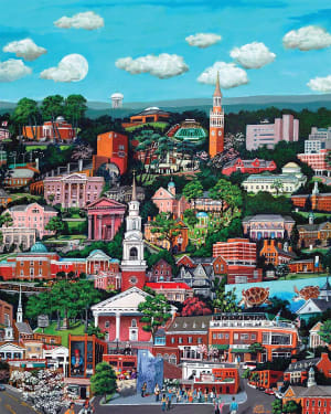Chapel Hill United States By Heritage Puzzles