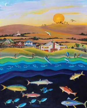 Sunset from Jockey's Ridge Sunrise & Sunset By Heritage Puzzles