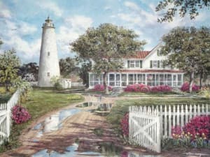 The Ocracoke Lighthouse Lighthouse By Heritage Puzzles