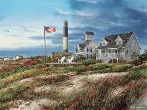 Oak Island Lighthouse By Heritage Puzzles