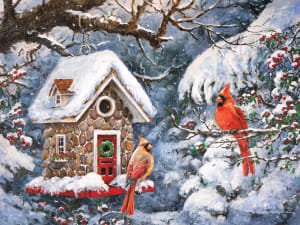 Winter’s Retreat Christmas By Heritage Puzzles
