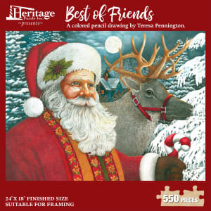 Best of Friends Christmas By Heritage Puzzles