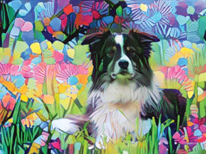 Border Collie Easter By GoodWay Puzzles