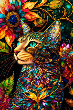 A Happy Cat Cats By GoodWay Puzzles