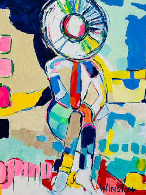 Sitting Pretty Abstract By GoodWay Puzzles