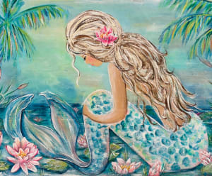 Lily Mermaid By GoodWay Puzzles