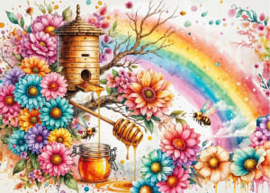 Beehive Of Harmony Flower & Garden By Delfy