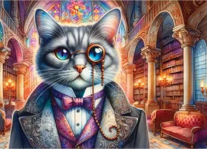 Gothic Purrfection Books & Reading By Delfy