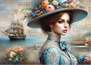 Sailing Through Dreams People By Delfy