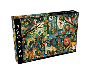 Bright Jungle Vibes Jungle Animals By Jacarou Puzzles