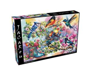 Lovely Feathered Beauties Birds By Jacarou Puzzles
