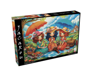 Three Picnic Friends People By Jacarou Puzzles
