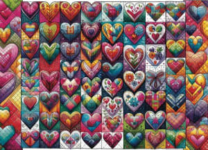 Love Is The Air Collage By Jacarou Puzzles