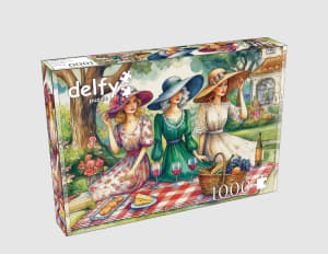 Picnic In Time People By Delfy