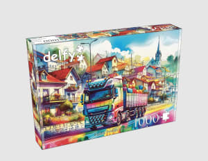Rolling Through Colors Rainbow & Gradient By Delfy