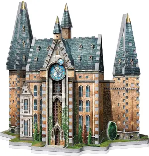 Hogwarts Clock Tower Harry Potter By Wrebbit