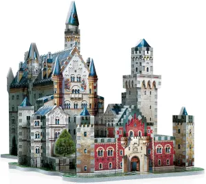 Neuschwanstein Castle 3D Wrebbit Puzzle Landmarks & Monuments By Wrebbit