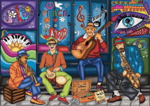 The Gentleman Band Music By Jacarou Puzzles