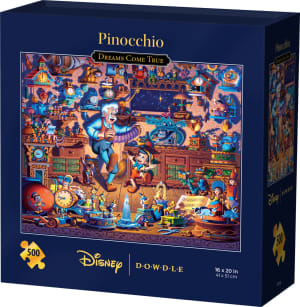 Pinocchio Dreams Come True Disney By Dowdle Folk Art