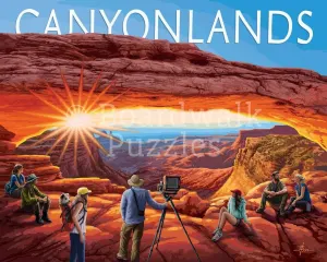 Canyonlands National Park National Parks By Boardwalk Puzzle Company